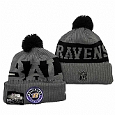 Baltimore Ravens Team Logo Knit Hat YD (11),baseball caps,new era cap wholesale,wholesale hats